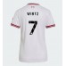 Liverpool Florian Wirtz #7 Dámské Venkovní Dres 2026-27 Krátkým Rukávem Liverpool Florian Wirtz #7 Dámské Venkovní Dres 2026-27 Krátkým Rukávem